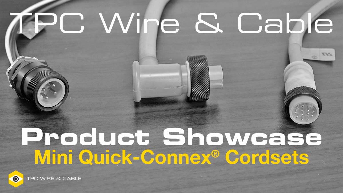 Quick-Connex® 16 AWG Mini Receptacles (6-8 Pole)